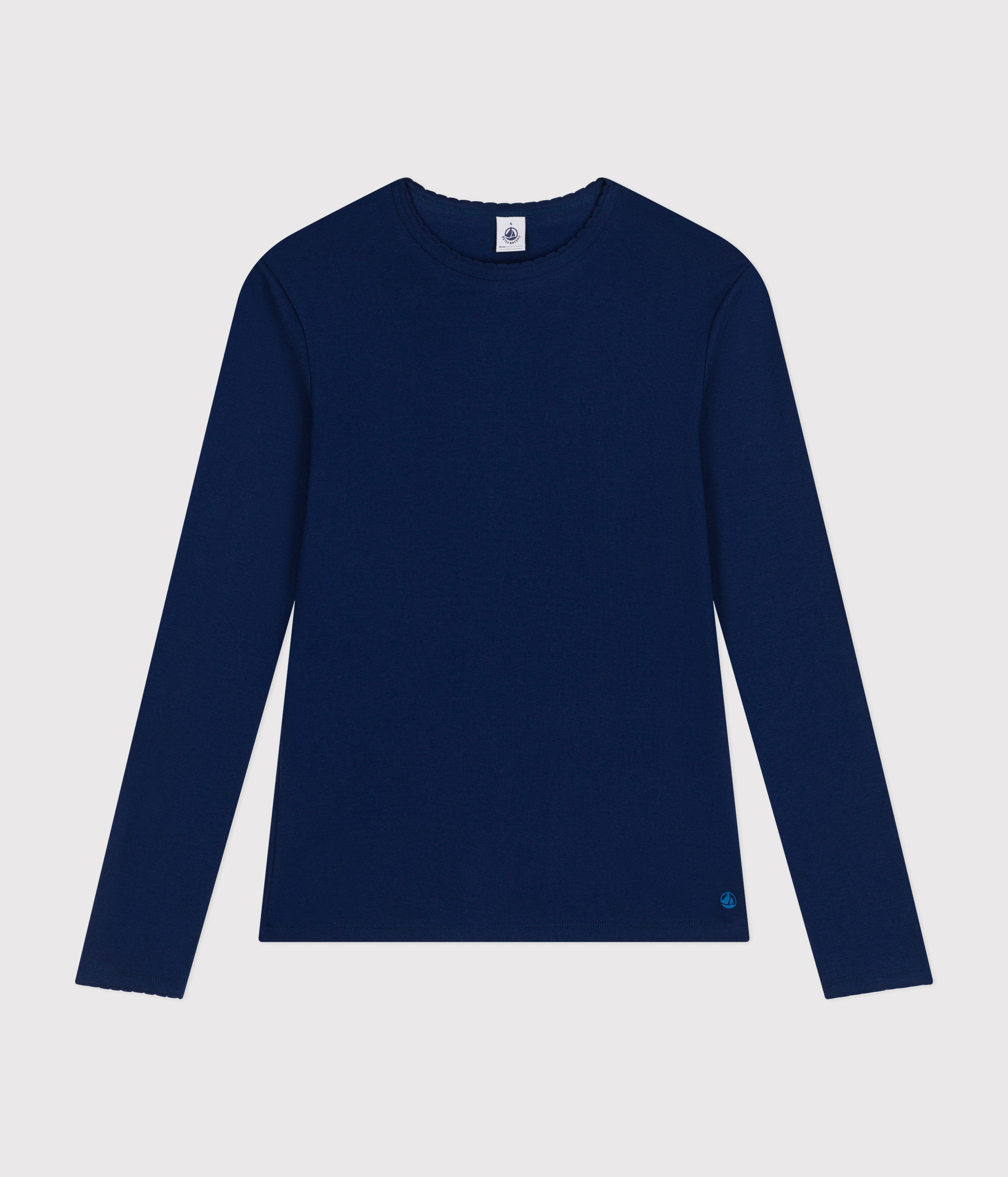 Petit Bateau Jungen Langarm-T-Shirt - Bequemes Baumwoll-Jersey Shirt Mit Siebdruck