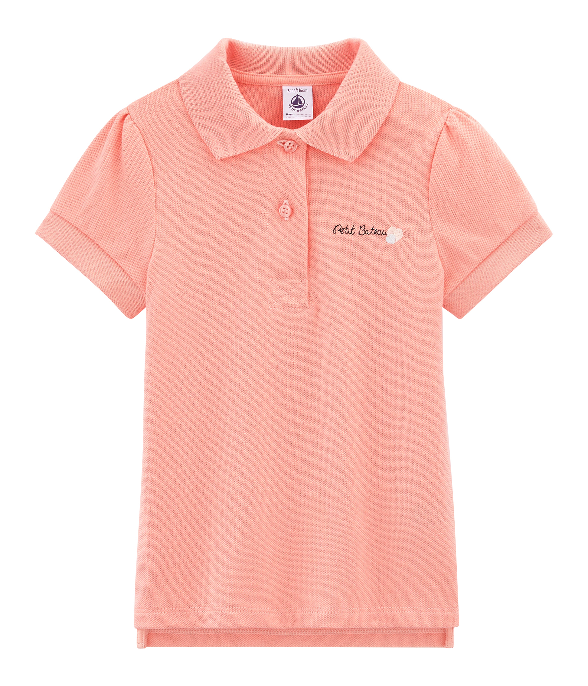 Kurzärmeliges Kinder-Polohemd Mädchen